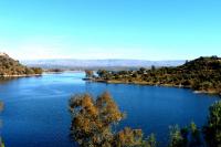 A vista overlooking Villa General Belgrano, Argentina.